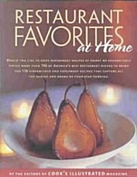 Restaurant Favorites at Home (Hardcover)
