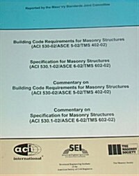 Building Code Requirements for Masonry Structures (Paperback)
