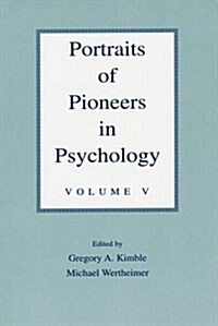 Portraits of Pioneers in Psychology (Paperback)