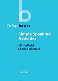 [중고] Simple Speaking Activities (Paperback)