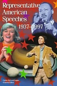Representative American Speeches: 1937-1997 (Hardcover)