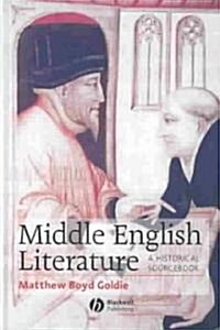 Middle English Literature: A Historical Sourcebook (Hardcover)