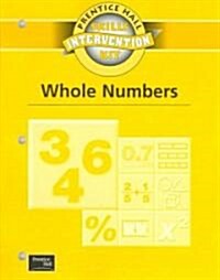 Skills Intervention Unit Whole Numbers Wkbk 2001c (Hardcover)