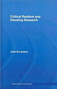 Critical Realism and Housing Research (Hardcover)