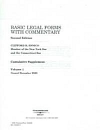 Basic Legal Forms With Commentary (2 UNBND, Paperback)