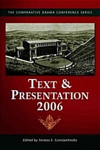 Text & Presentation (Paperback, 2006)