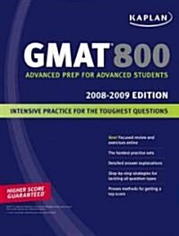 [중고] Kaplan GMAT 800 (Paperback)