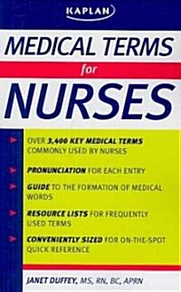  Medical Terms for Nurses (Paperback, 1st)