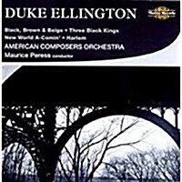 [수입] American Composers Orchestra - 듀크 엘링턴 : 블랙, 브라운 그리고 베이지 모음곡, 3명의 흑인 왕, 신세계의 도래 & 하렘 (Duke Ellington : Black, Brown and Beige Suite)(CD)