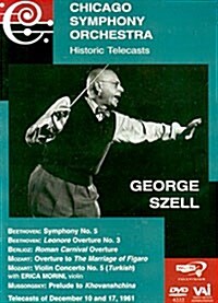 [수입] George Szell - 히스토릭 텔레캐스트 - 시카고 교향악단 (Chicago Symphony Orchestra Historic Telecasts - George Szell) (DVD)