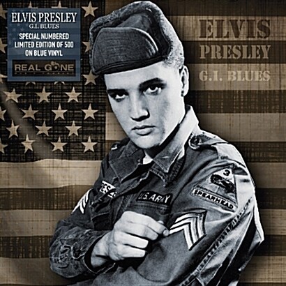[수입] Elvis Presley - G.I. Blues [Limited Edition Blue Color LP]