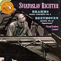 [수입] Sviatoslav Richter - 브람스 : 피아노 협주곡 2번, 베토벤 : 피아노 소나타 23번 열정 (Brahms : Piano Concerto No.2 Op.83, Beethoven : Piano Sonata No.23 `Appassionata`)(CD)