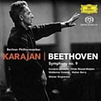 [수입] Herbert Von Karajan - 베토벤 : 교향곡 9번 합창 (Beethoven : Symphony No.9 Choral Op.125) (SACD Hybrid)