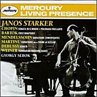 [수입] Janos Starker - 쇼팽, 드뷔시: 첼로 소나타 (Chopin, Debussy: Cello Sonatas)