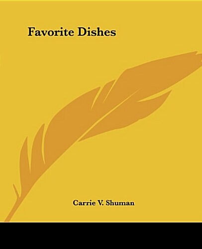Favorite Dishes (Paperback)