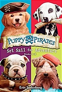 Puppy Pirates: Set Sail for Adventure (Books 1-4) (Paperback)