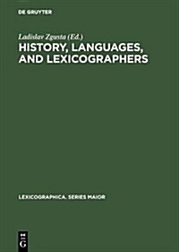 History, Languages, and Lexicographers (Hardcover)