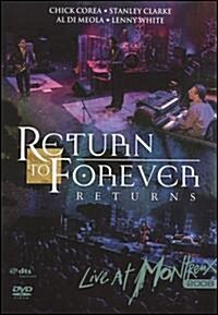 [수입] Return To Forever - Returns - Live at Montreux 2008 (DVD)