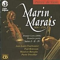 [수입] Jean Louis Charbonnier - 마랭 마레 - 비올 작품 제1권 (1686) 1, 2, 4 (Marin Marais : Pieces De Viole, Suiten 1, 2, 4) (2CD)