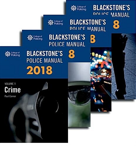 Blackstones Police Manuals 2018: Four Volume Set (Paperback)