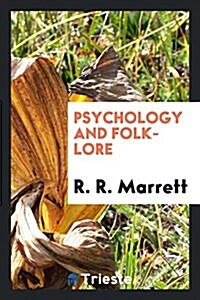 Psychology and Folk-Lore (Paperback)