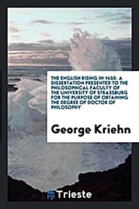 The English Rising in 1450... (Paperback)