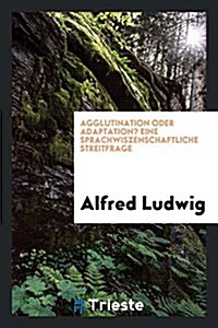 Agglutination Oder Adaptation? Eine Sprachwiszenschaftliche Streitfrage (Paperback)