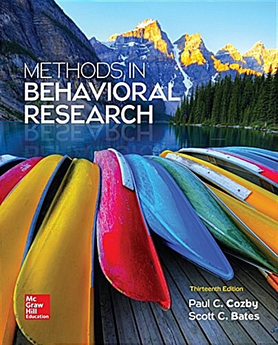 Loose Leaf for Methods in Behavioral Research (Loose Leaf, 13)