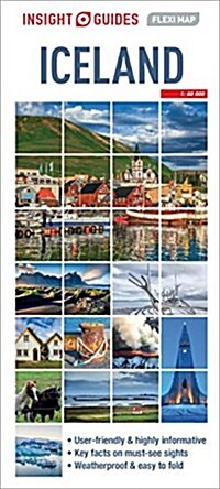 Insight Guides Flexi Map Iceland (Sheet Map, 5 Revised edition)