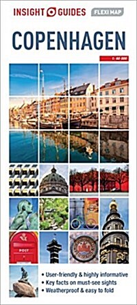 Insight Guides Flexi Map Copenhagen (Sheet Map, 6 Revised edition)