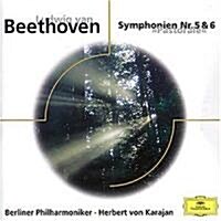 [수입] Herbert von Karajan - 베토벤: 교향곡 5, 6번 전원 (Beethoven: Symphonien Nr.5 & 6 Pastorale)(CD)
