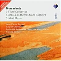 [수입] Jean-Pierre Rampal - 메르카단테: 플루트 협주곡, 로시니 슬픔의 성모 주제에 의한 신포니아 (Mercadante: Flute Concertos, Sinfonia on Themes from Rossinis Stabat Mater)(CD)