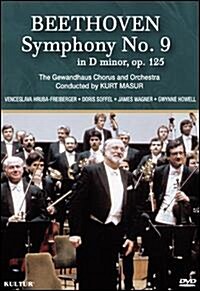 [수입] Kurt Masur - 베토벤: 교향곡 9번 합창 (Beethoven: Symphony No.9 Choral) (지역코드1)(DVD)(2010)