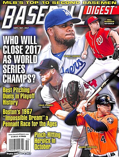 Baseball Digest (격월간 미국판): 2017년 09/10월호