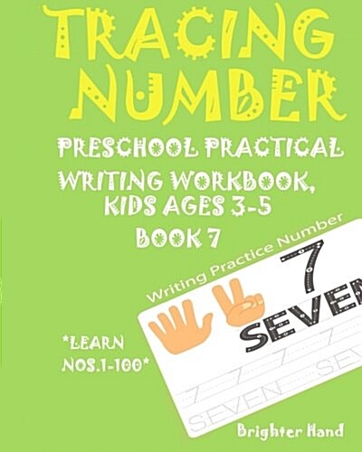 *Tracing Number: Preschoolers*practice Writing*workbook, Kids Ages*3-5*: *Tracing Number: Preschoolers*practice Writing*workbook, Kids (Paperback)