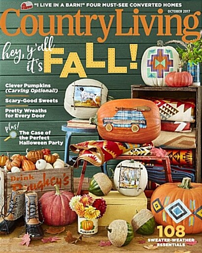 Country Living USA (월간 미국판): 2017년 10월호