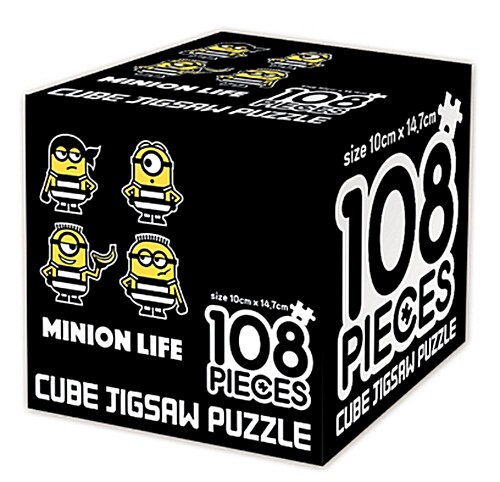 슈퍼배드 3 큐브 직소퍼즐 108조각 : 미니언 라이프