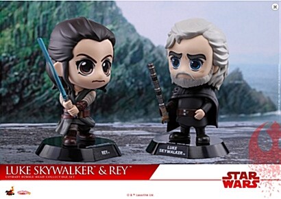 [Hot Toys] 코스베이비 Rey & Luke Skywalker 콜렉터블 세트 COSB413
