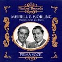 [수입] Robert Merrill - 로버트 메릴 & 유시 비욜링 아리아와 듀엣 (Prima Voce: Merrill & Bjorling Sing Operatic Arias & Duets)(CD)