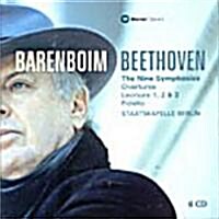 [수입] Daniel Barenboim - 베토벤 : 교향곡 전곡 1-9번, 서곡 (Beethoven : The Nine Symphonies & Overtures) (6CD)