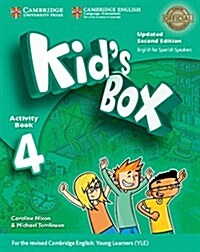 Kids Box Level 4 Activity Book with CD ROM and My Home Booklet Updated English for Spanish Speakers [With CDROM] (Paperback, 2, Revised)