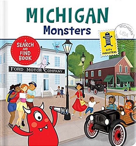 Michigan Monsters: A Search and Find Book (Board Books)