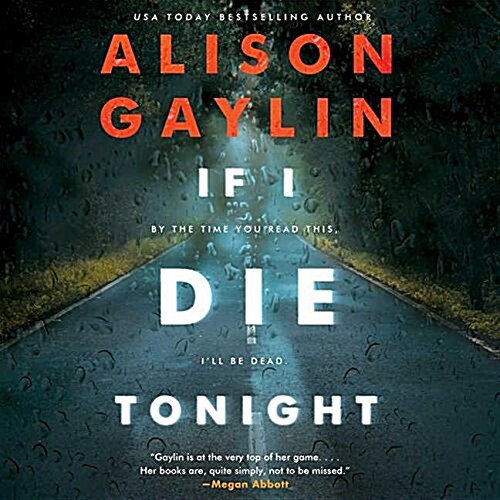 If I Die Tonight Lib/E (Audio CD)