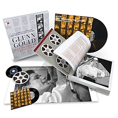 [수입] 바흐 : 골드베르크 변주곡 (1955년 녹음 세션 전집) [7CD+180g LP]