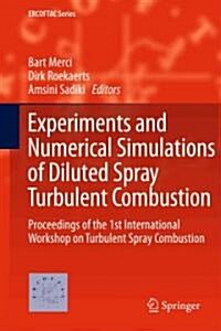 Experiments and Numerical Simulations of Diluted Spray Turbulent Combustion: Proceedings of the 1st International Workshop on Turbulent Spray Combusti (Hardcover)