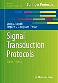 Signal Transduction Protocols (Hardcover, 3, 2011)