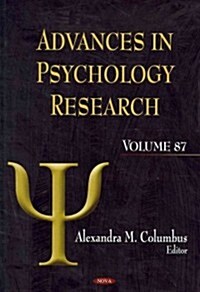 Advances in Psychology Researchv. 87 (Hardcover, UK)