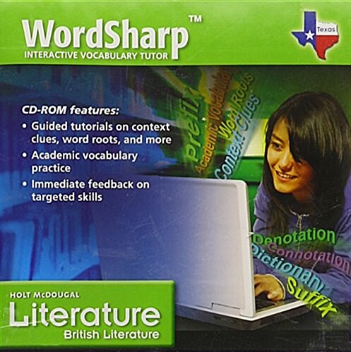 Holt McDougal Literature: Wordsharp Vocabulary Tutor CD-ROM British Literature (Audio CD)