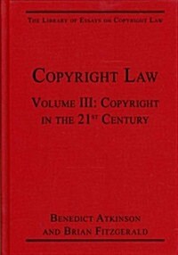 Copyright Law : Volume III: Copyright in the 21st Century (Hardcover)