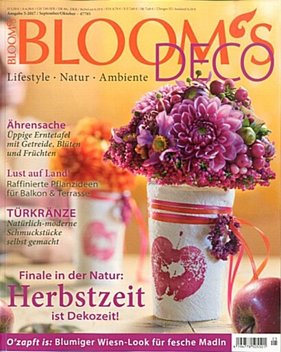 Blooms Deco (격월간 독일판): 2017년 09월호